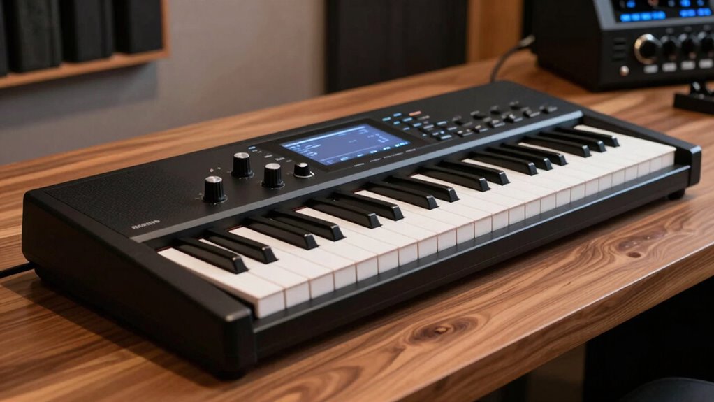 weighted key feel and durability