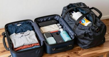 bag organization over size