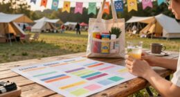 balanced multi day festival planning