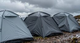 compare tents based on weather
