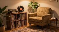 create a cozy listening nook