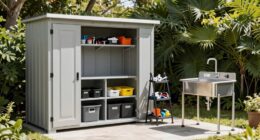 efficient cleaning and storage