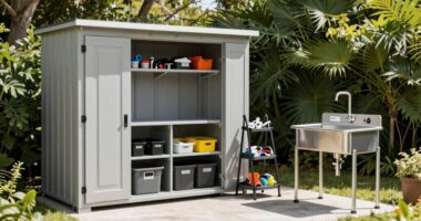 efficient cleaning and storage