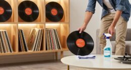 efficient cleaning for vinyl
