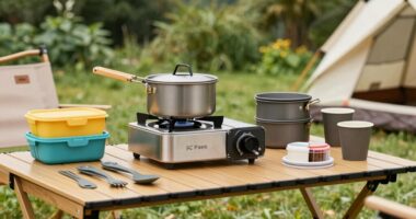 efficient group camping cookware
