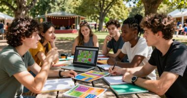 efficient group festival planning