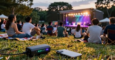 essential outdoor concert backup