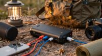 estimating festival camping batteries