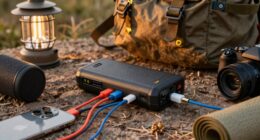 estimating festival camping batteries