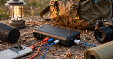 estimating festival camping batteries