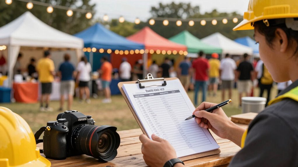 festival planning checklist essentials