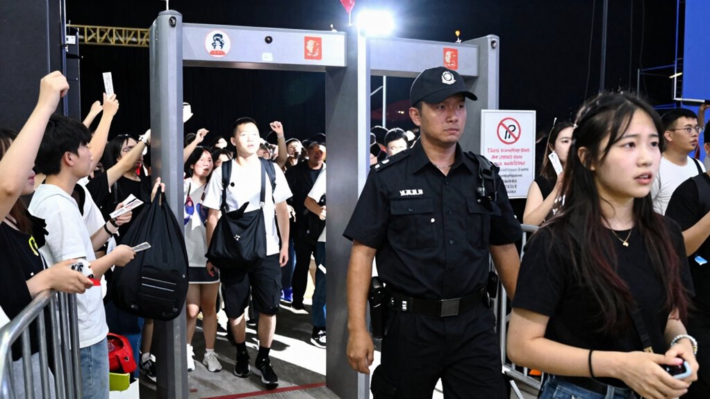 follow venue security protocols