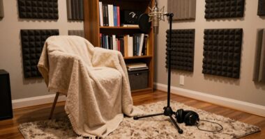 improve untreated room acoustics
