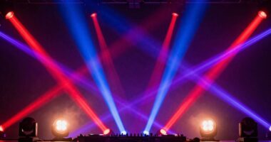 lighting terminology for events