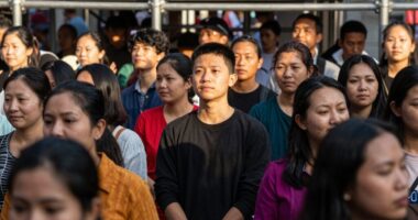 maintain composure amidst chaos