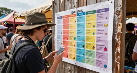 mastering festival schedule planning