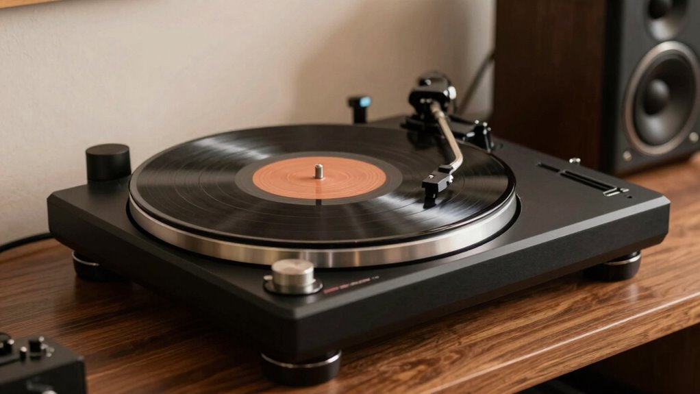 optimal turntable and speaker setup