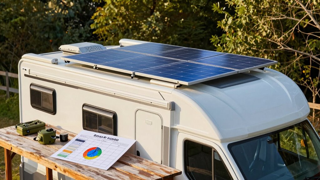optimized camper solar system