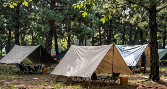 optimized campsite weather protection