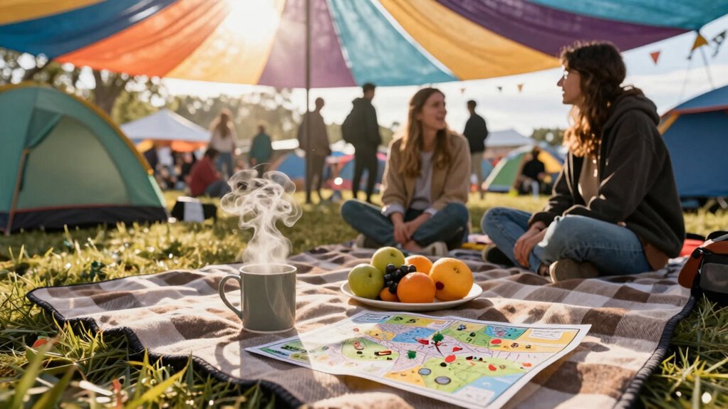 organized mornings boost festival energy