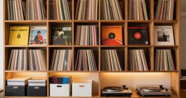 organized vinyl storage solutions