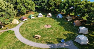 plan campsite layout early
