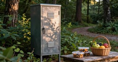 proper outdoor food storage