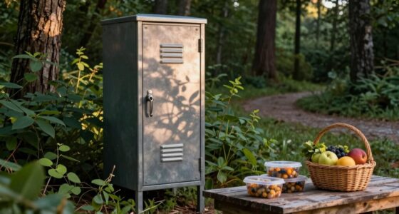proper outdoor food storage