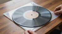 protect record jackets carefully