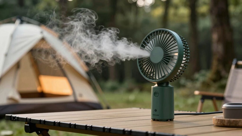 quiet durable camping fans