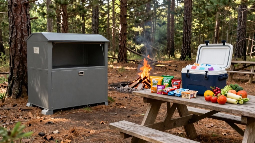 secure wildlife safe food storage