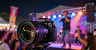 selecting lenses for live performances