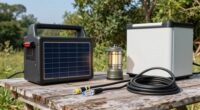 simple safe camping power