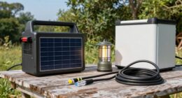 simple safe camping power