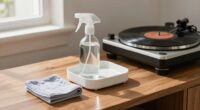 simple vinyl cleaning routine