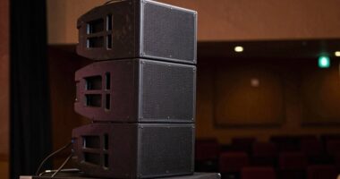 small venue sound setup