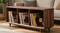 stylish functional record storage