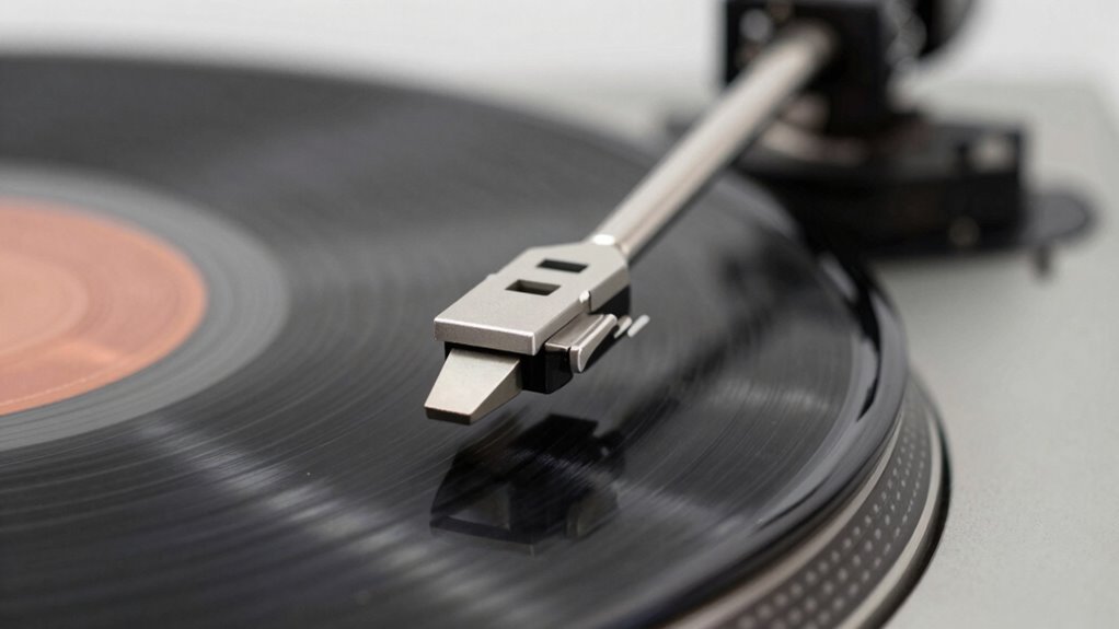 stylus shape enhances sound quality