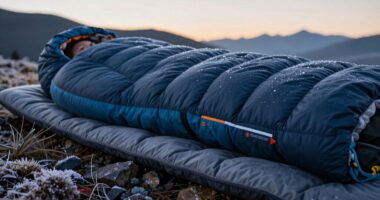 temperature based sleeping system sizing