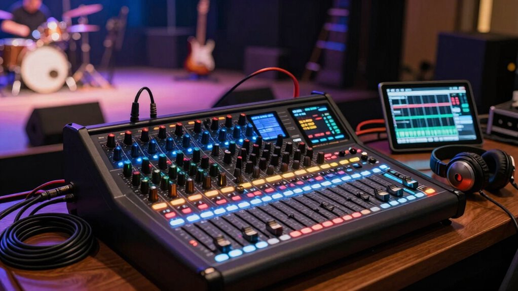 thorough soundcheck prevents feedback