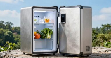 travel friendly portable fridge features