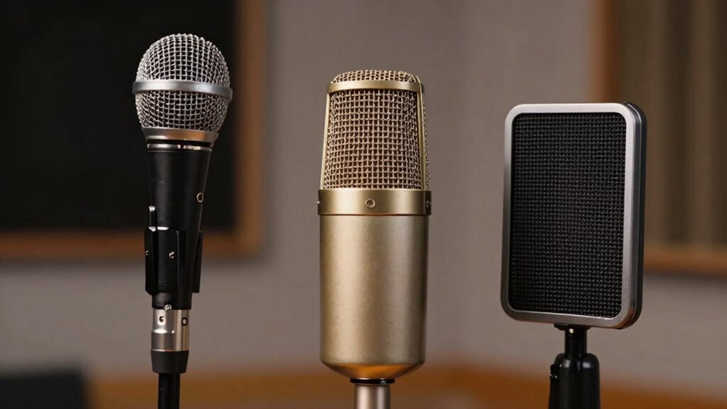 vocal microphone type comparison