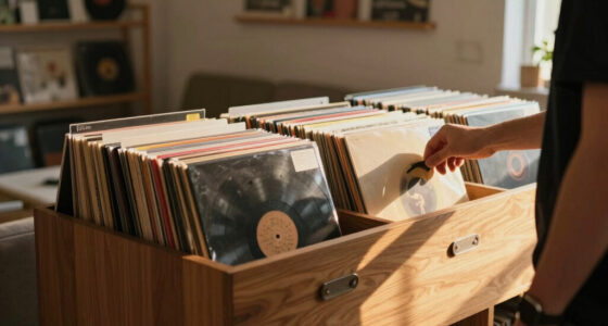 12 Best Record Storage Cabinets for Large Collections in 2026