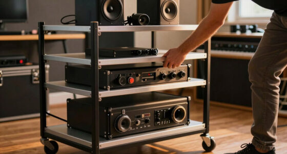 8 Best Rolling Equipment Rack for Audio Gear in 2026