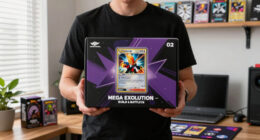 Get a Pokémon TCG: Mega Evolution—Pitch Black Build & Battle Box Early