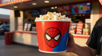 How to get special 'Spider-Man' popcorn buckets for 'Brand New Day'