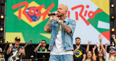 J Balvin Celebrates Brazilian Music At Rock In Rio With Cameos From Pedro Sampaio And Melody: Watch