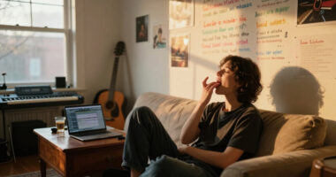 Lala Lala Shares Surprise Piano Album Wall Tongue