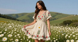 Olivia Rodrigo’s Daisy Chain Fields Dress Helped Keep Palestinian Fashion Brand In Business