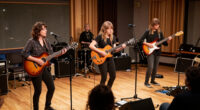 St. Vincent Plays Fallon With Marc Ribot, Hannah Cohen, & Ella Hunt